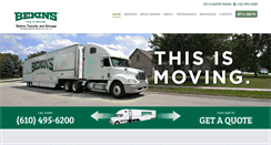 Desktop Screenshot of bekinstransferandstorage.com